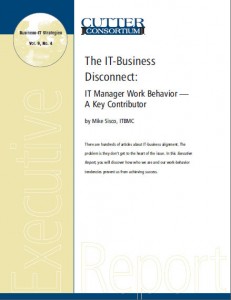 IT Business Disconnect
